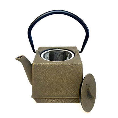 Cast Iron Tea Pot, Bronze, 26 oz
