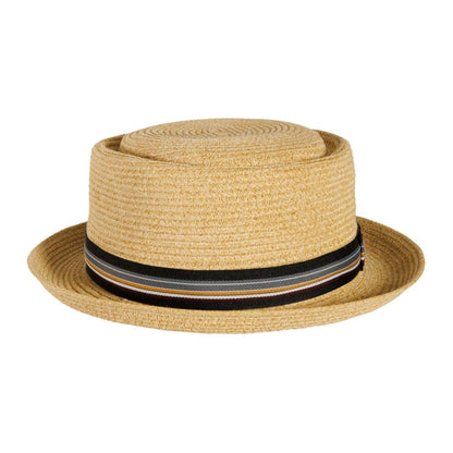 Fedora Straw Pork Pie Hat - Style Detroit