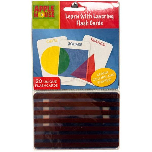 Apple House Learning - 20Pack Layering Flashcards - Colors 