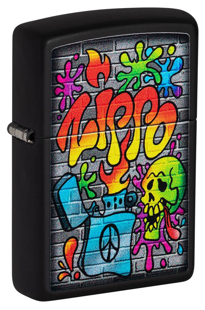Zippo Street Art Design Lighter