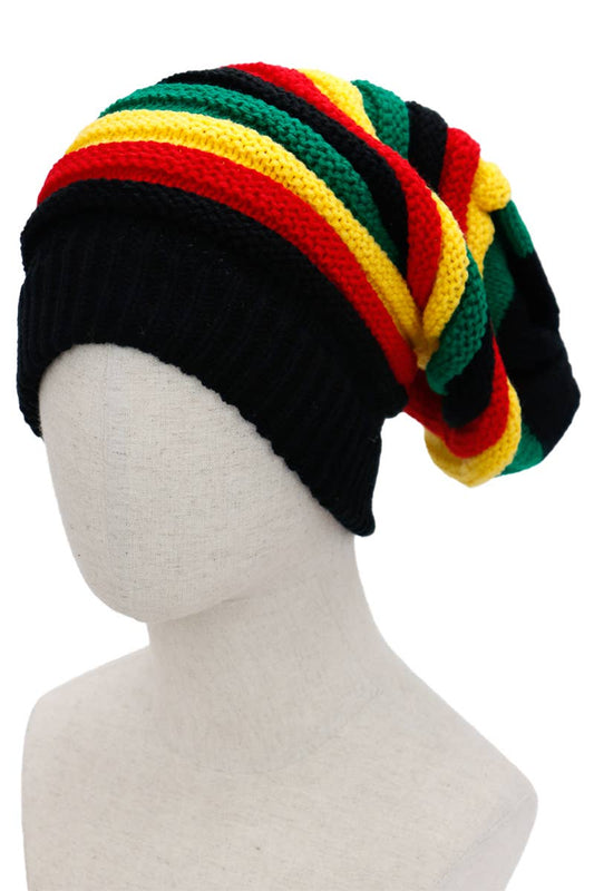 Crochet Reggae Dreadlock Rasta Tam Baggie Beanie