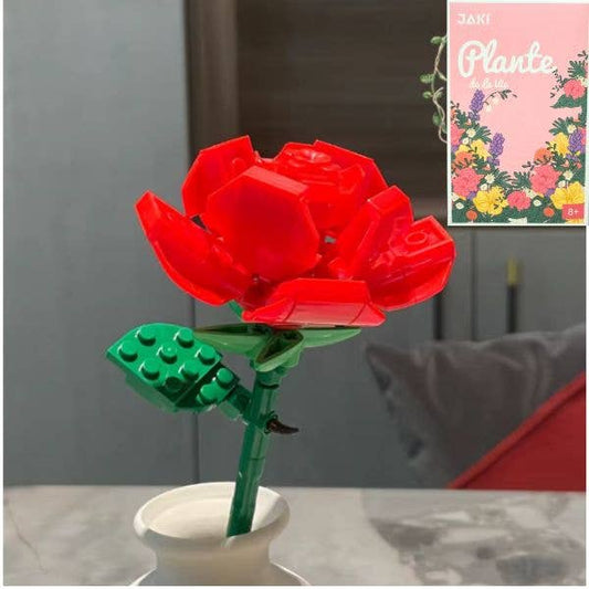 The Jaki Plante - The Red Flower - #JK2631 - 20PC STEM Block