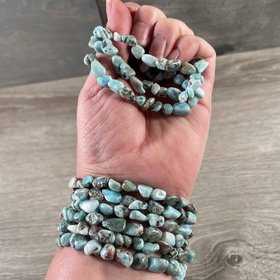 Small Nugget Gemstone Bracelet