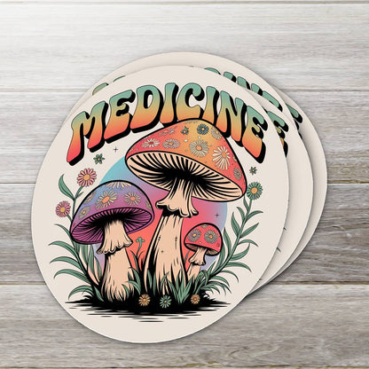 Mushroom Meds Sticker