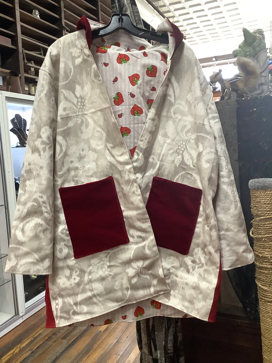 Mary Ramos Strawberry Coat