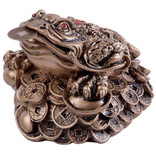 Money Frog - Resin Gold