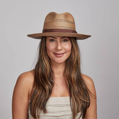 Polybraid Straw Sun Hat - Style Lisbon