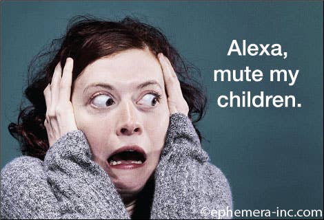 MAGNET: Alexa, mute my children.
