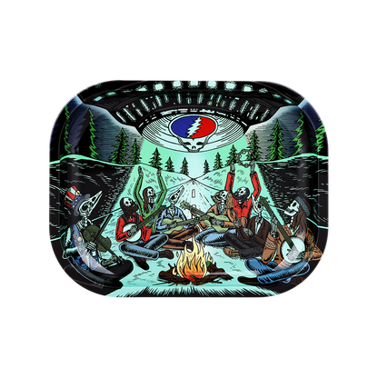 UFO Jam Grateful Dead Metal Tray w/ Magnetic Lid Cover