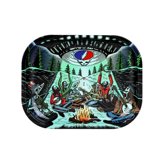 UFO Jam Grateful Dead Metal Tray w/ Magnetic Lid Cover