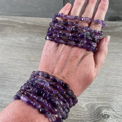 Small Nugget Gemstone Bracelet