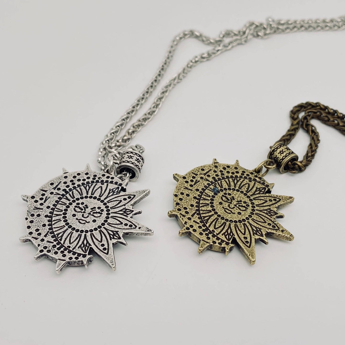 Sun Moon Pendant Necklace - MJ/MS