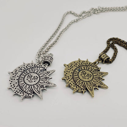 Sun Moon Pendant Necklace - MJ/MS