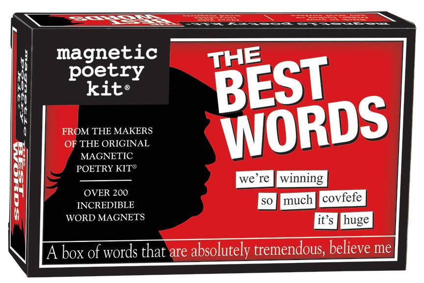 The Best Words Magnetic Poetry Kit