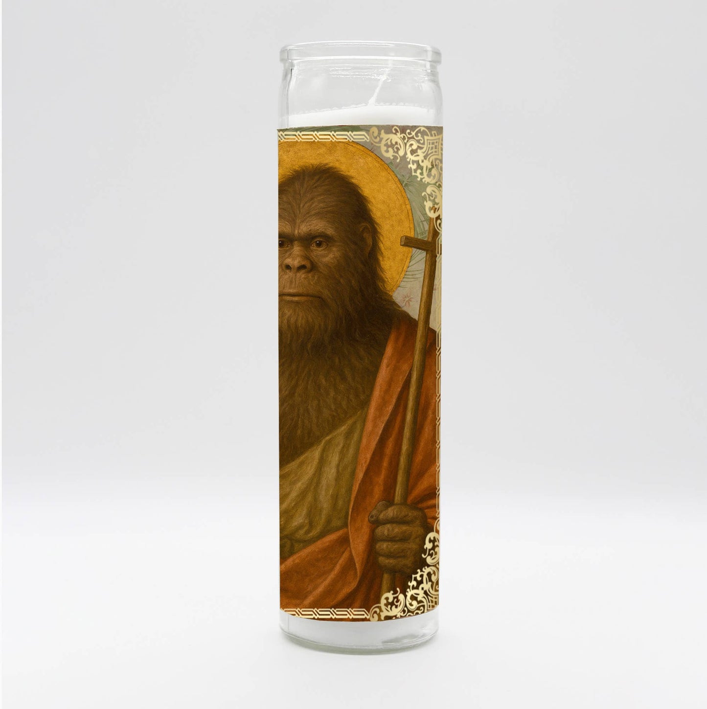 Saint Big Foot Candle