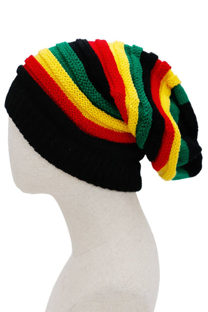 Crochet Reggae Dreadlock Rasta Tam Baggie Beanie