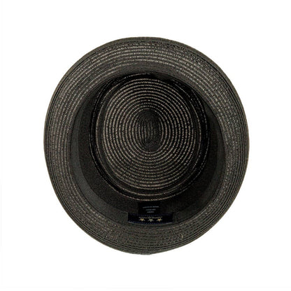 Fedora Straw Pork Pie Hat - Style Detroit