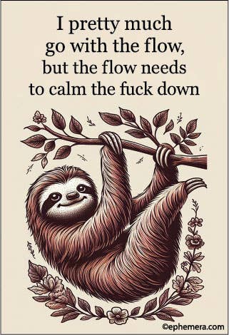 MAGNET: I pretty much go with the flow, but the flow needs