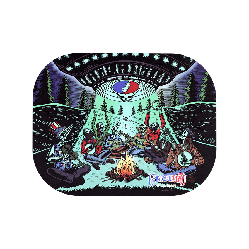 UFO Jam Grateful Dead Metal Tray w/ Magnetic Lid Cover