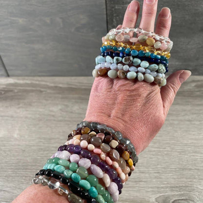 Small Nugget Gemstone Bracelet