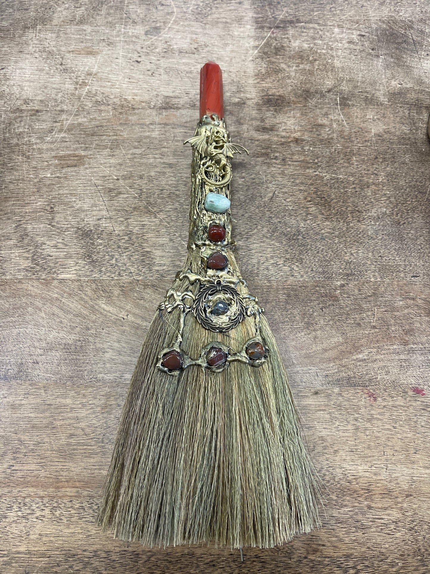 Crystal Embellished Broom/Besom