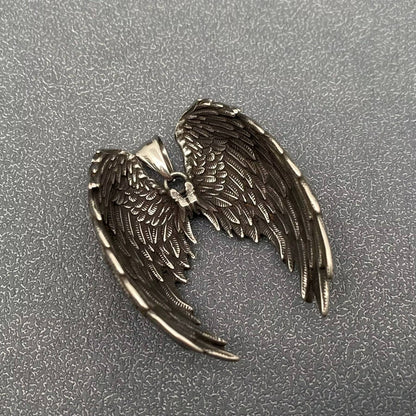 Stainless Steel Angel's Wing Pendant