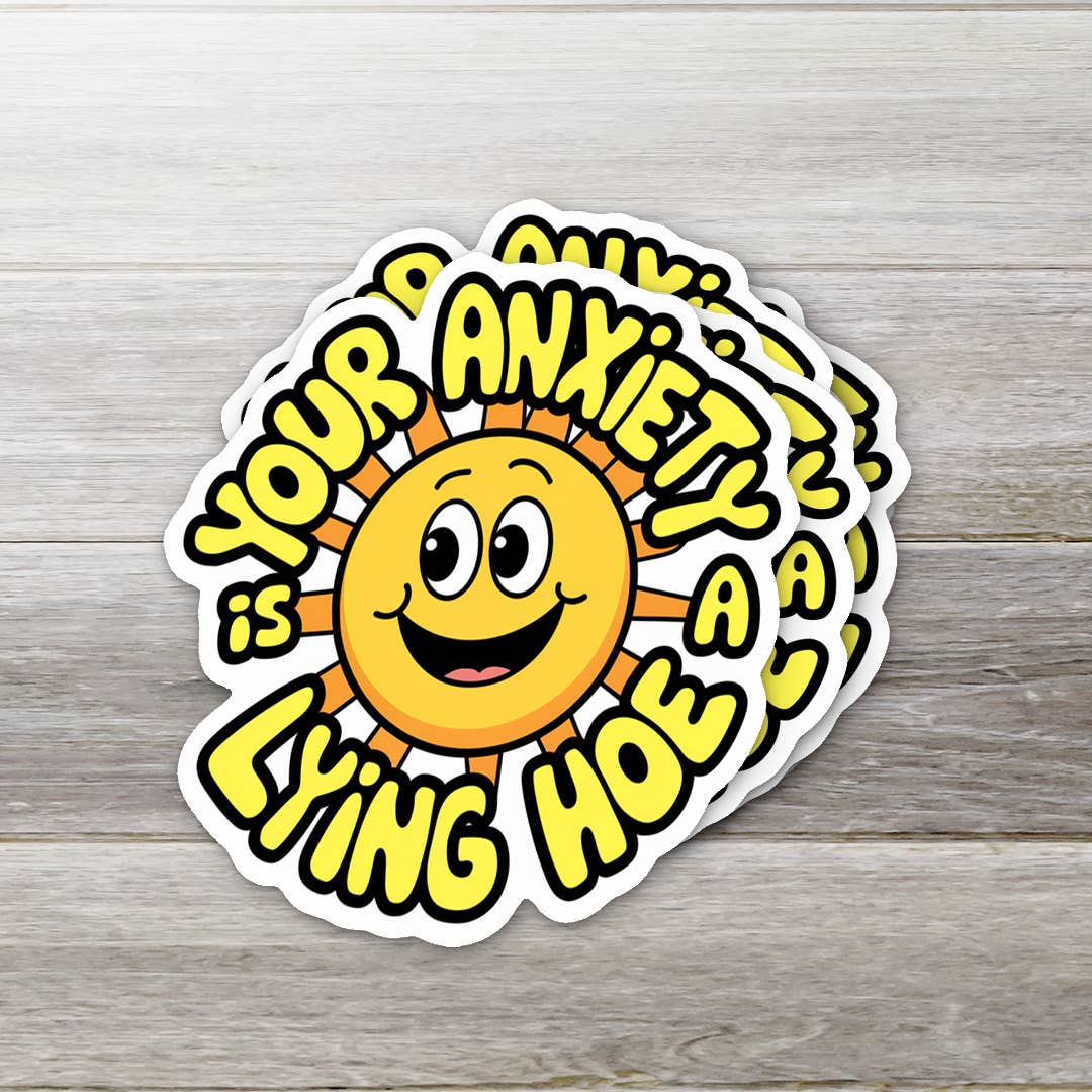 Anxiety Sunshine Sticker v2