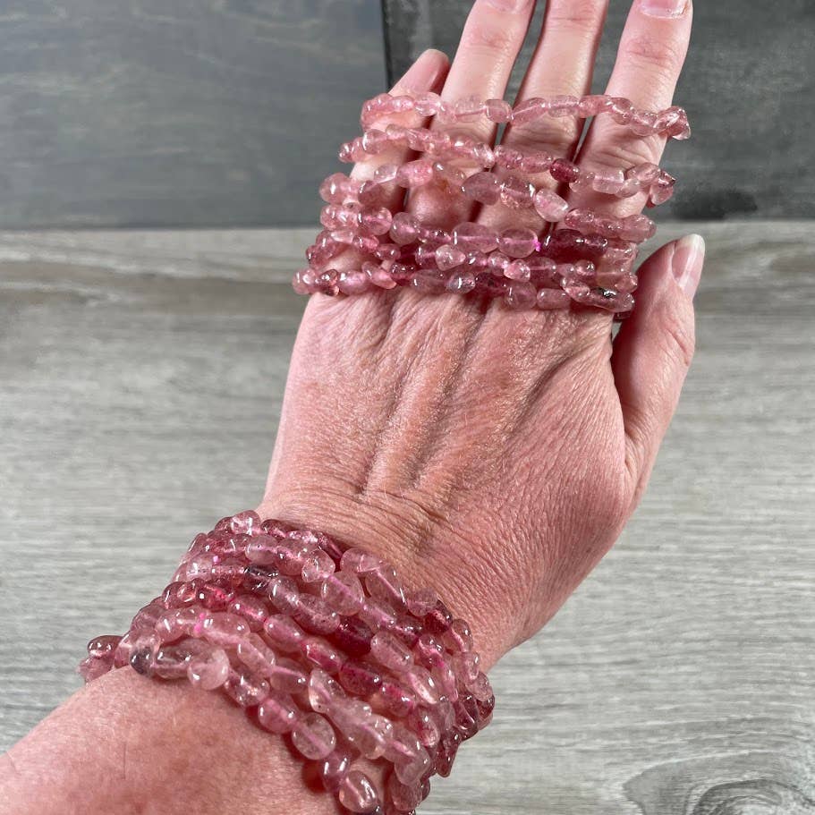 Small Nugget Gemstone Bracelet