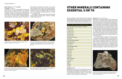 Mineralogy of Uranium and Thorium