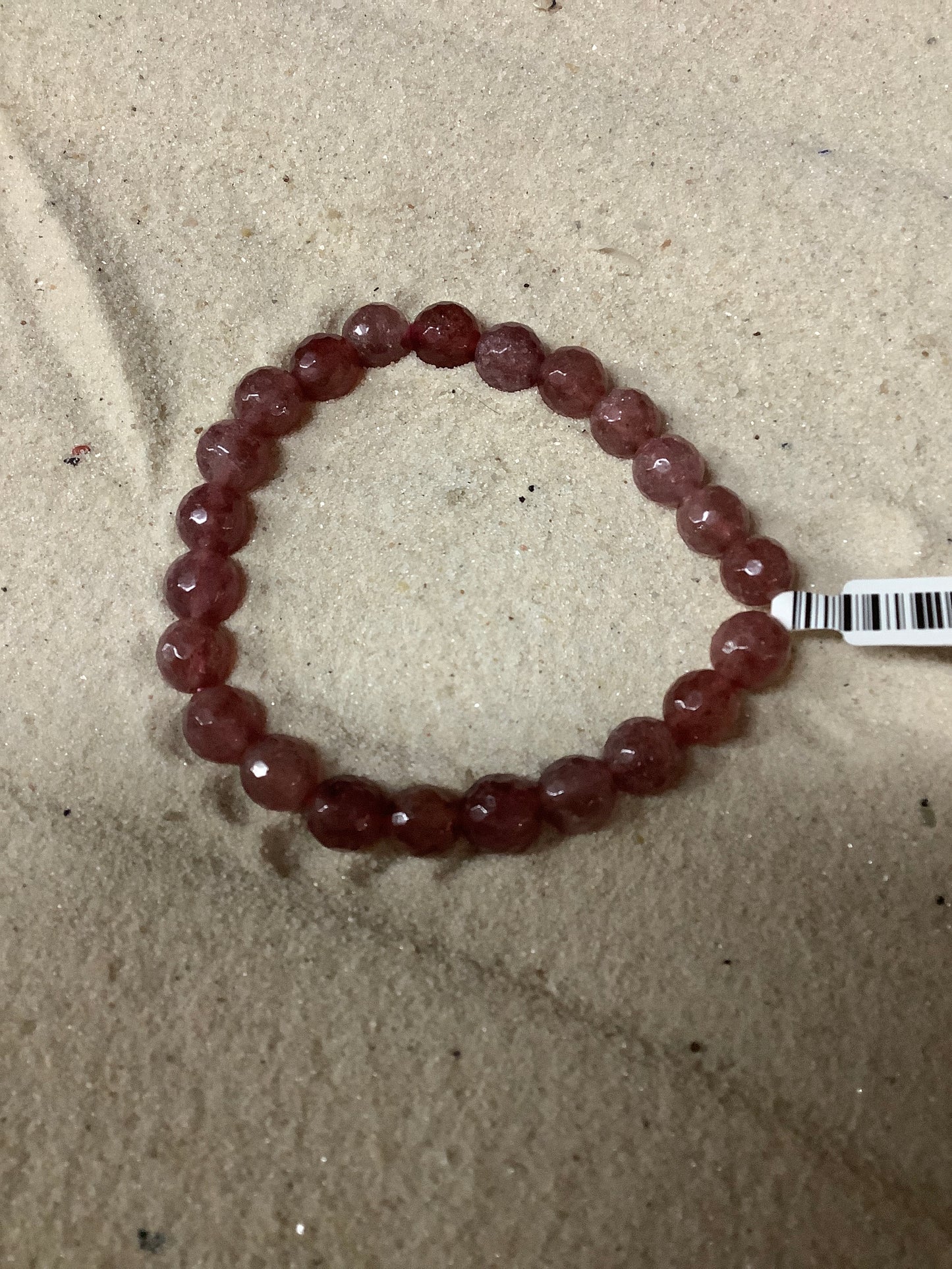 8mm Faceted Bead Gemstone Bracelets