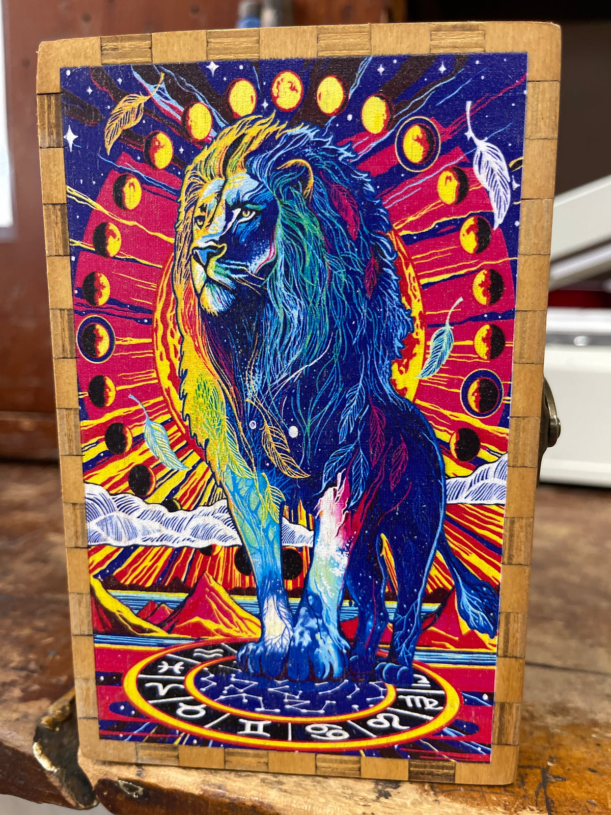 Printed Wooden Box