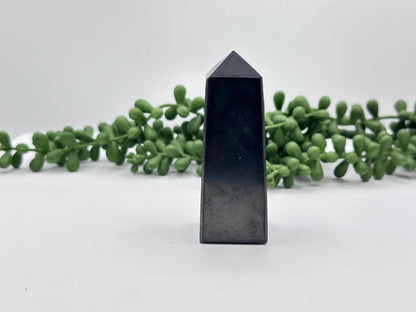 Shungite  Tower Obelisk 4 Faceted 7.5CM Aprox