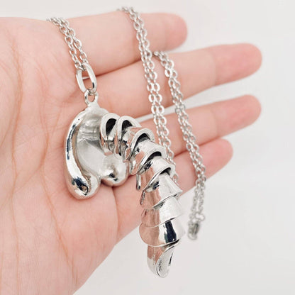 Mystical Pendant Necklace with A Symbol of Masculine Power