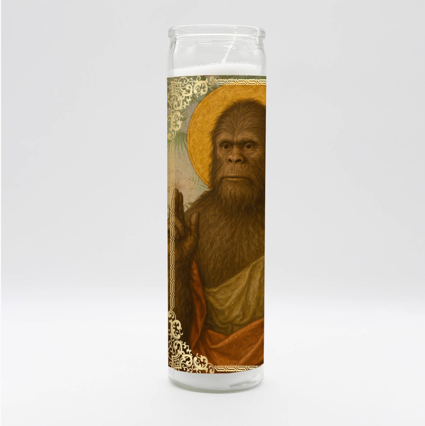 Saint Big Foot Candle