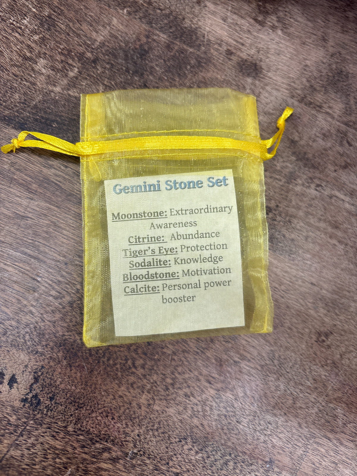 Zodiac Stone Set