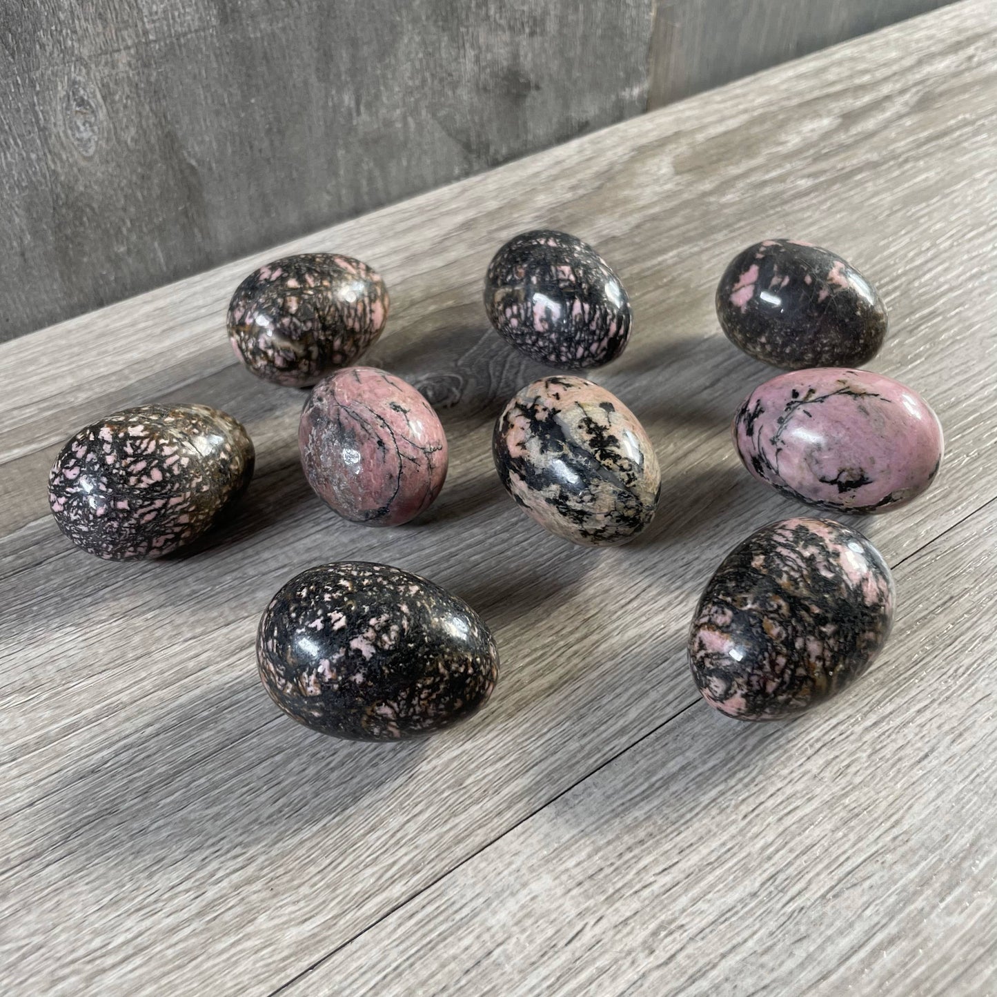 Gemstone Egg – Polished Crystal Decorative Stone