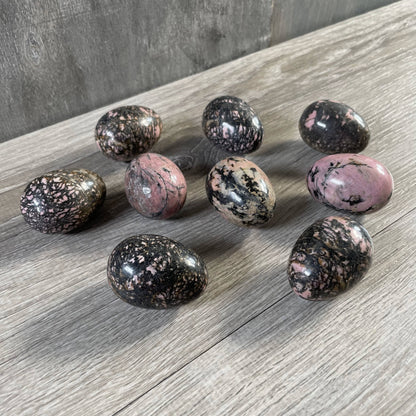 Gemstone Egg – Polished Crystal Decorative Stone