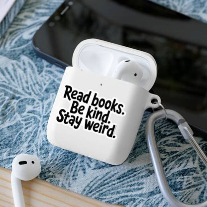 Read books, Be kind, Stay Weird Sticker