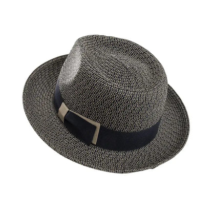 Soft Straw Fedora Hat - Style Coronado