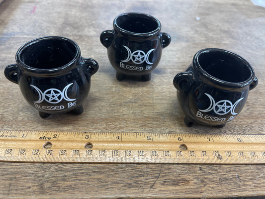 Mini Ceramic Cauldron