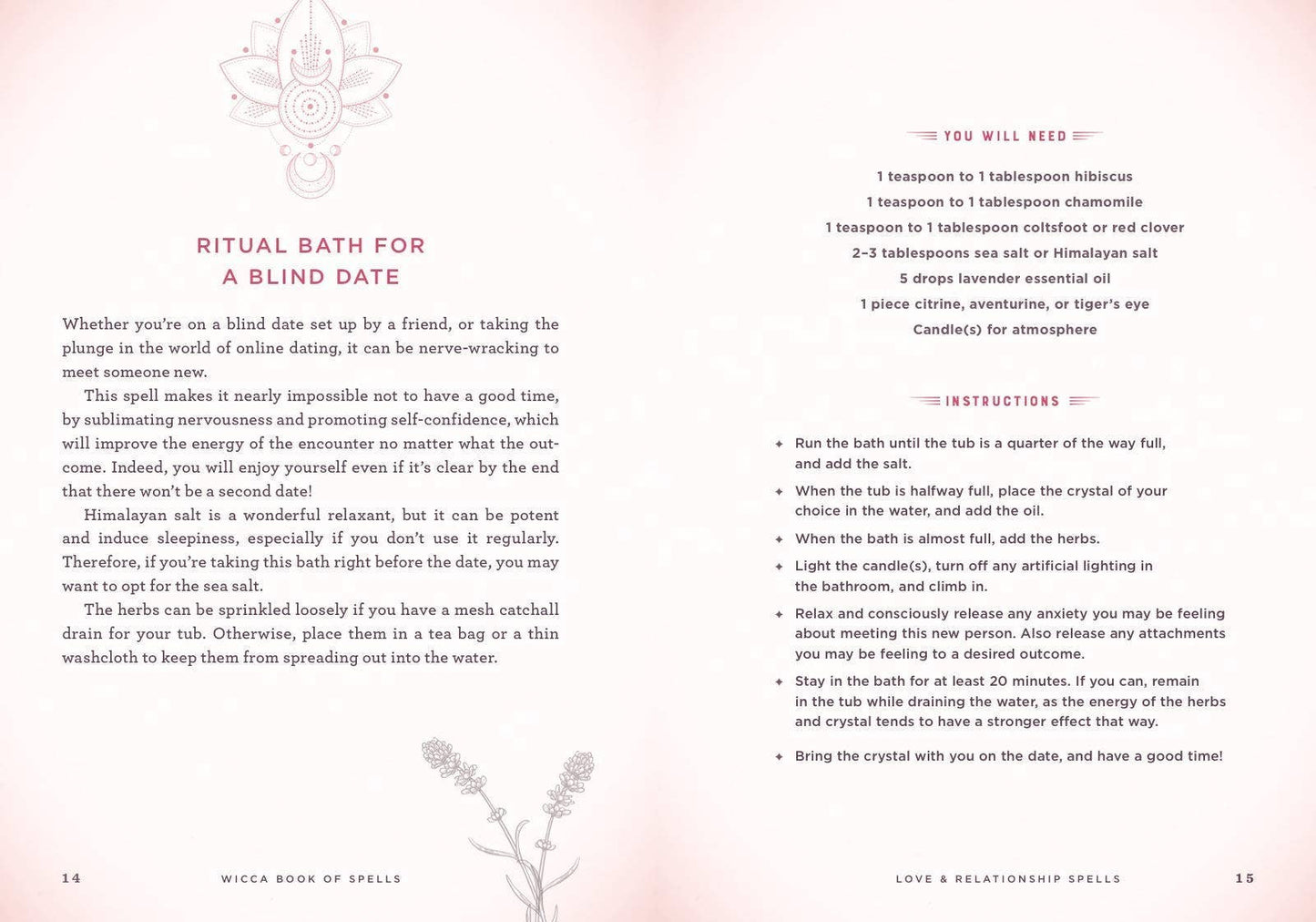 Wicca Book of Spells by Lisa Chamberlain