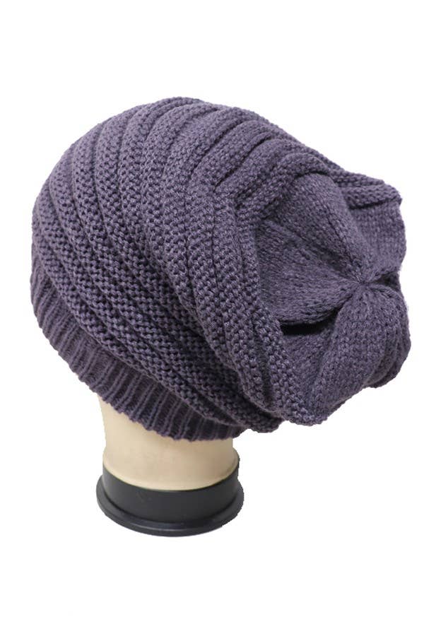 Extra Slouchy Long Knit Beanies