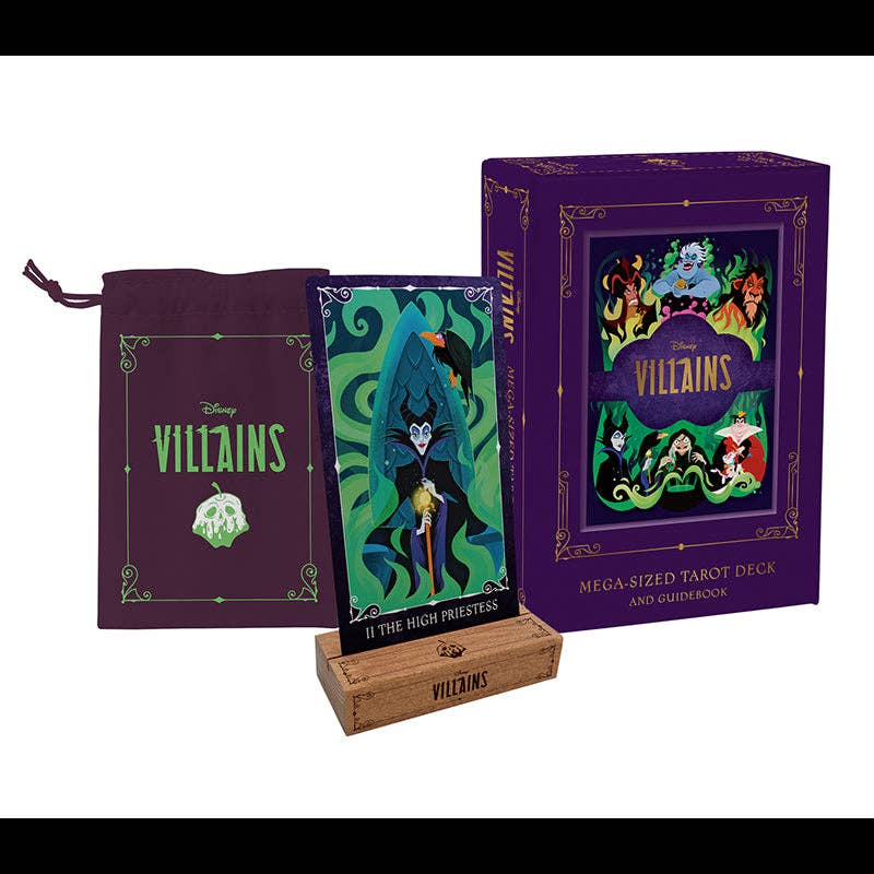 Mega-Sized Tarot: Disney Villains Tarot Deck & Guide (SALE!)