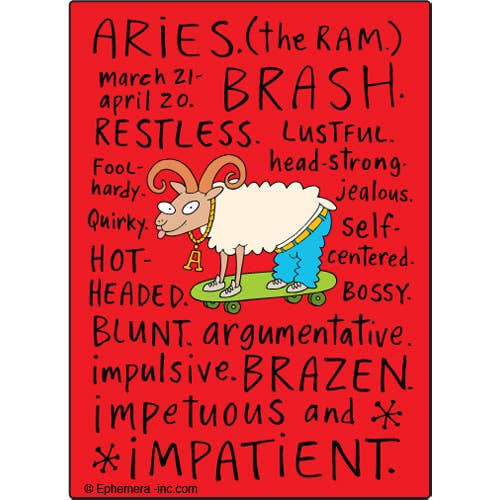 Magnet-Aries  naughty  Clayboys