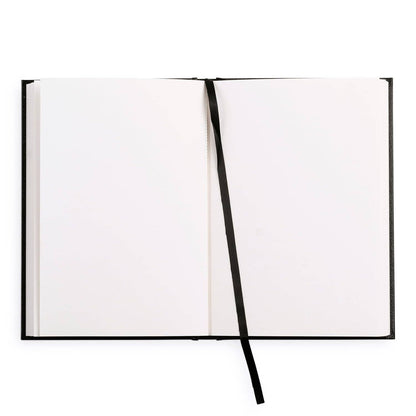 Small Sketchbook 5.5 x 8" -  Bound Hardcover (Black)