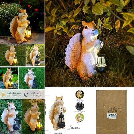 Solar Garden Series - #F106 - The Ambient 7" Squirrel