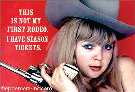 MAGNET: This is not my first rodeo. I have season tickets.