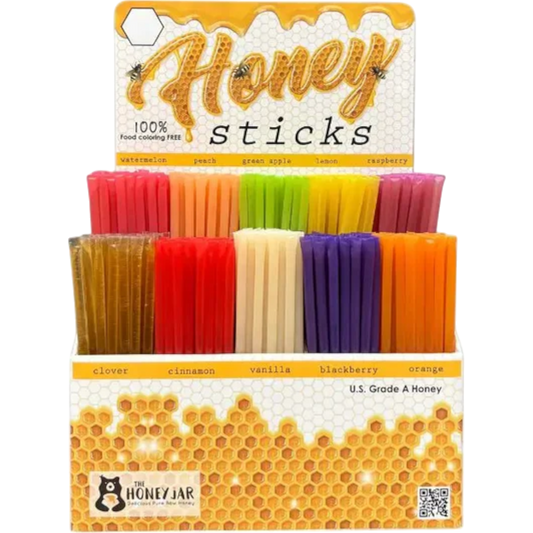 The Honey Jar Honey Stick Display