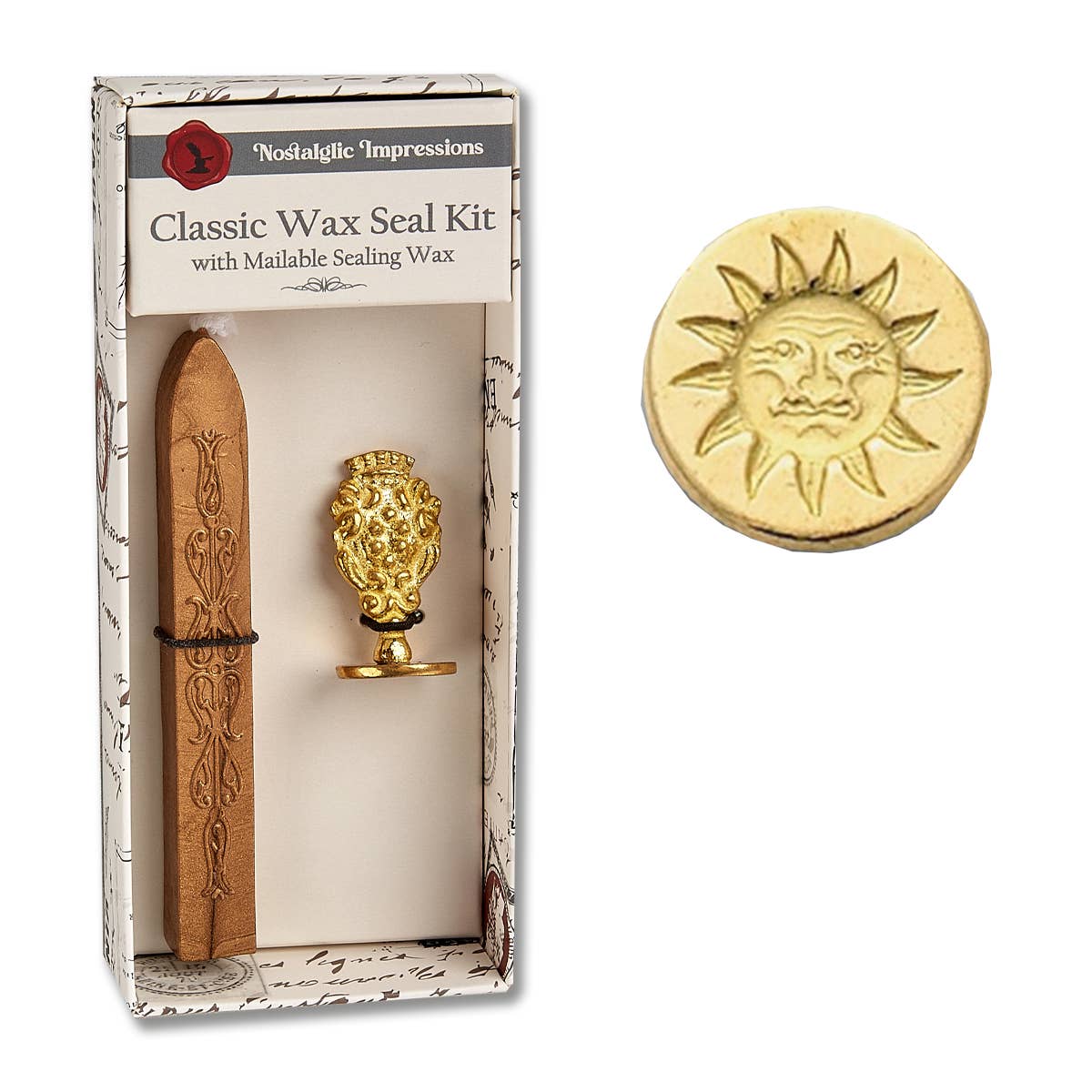 Florentine Brass Stamp  Wax Seal Kits-popular symbols