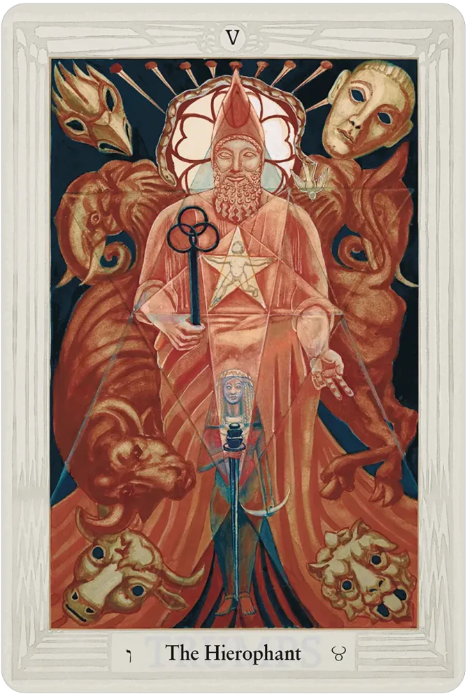 Thoth Tarot Frieda Harris Artwork